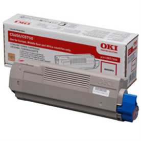 OKI 43872306 lasertoner, rød, 2000s