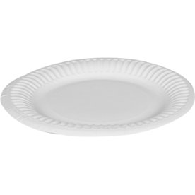 Paptallerken, Coated, 15 cm