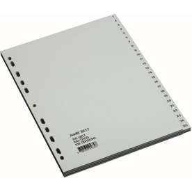 Bantex register PP A4 1-100, grå