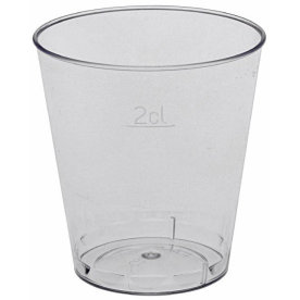 Snapseglas, PS, Klar, 2 cl