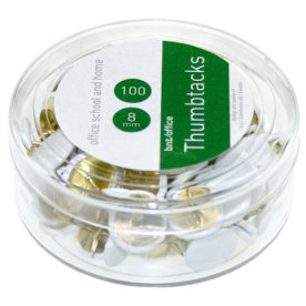 Office Tegnestifter | Hvid | 100 stk.