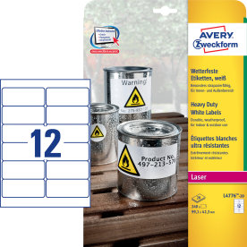 Avery L4776 Etiketter | 99,1x42,3 mm | 240 stk.