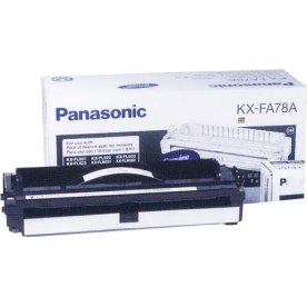Panasonic KX-FA78 lasertromle, sort, 6000s