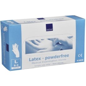Latexhandsker | Pudderfri | Large | 100 stk
