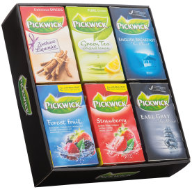 Pickwick Te, 6 forskellige slags, 120 breve