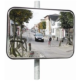 Trafikspejl akryl, firkantet 60x80 cm