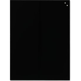 NAGA Glassboard magnetisk glastavle 60x80 cm, sort