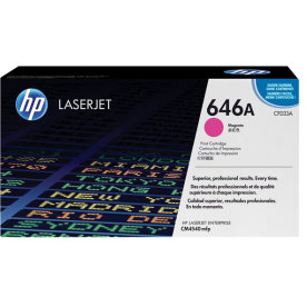 HP no 646A CF033A lasertoner, magenta, 12500s.