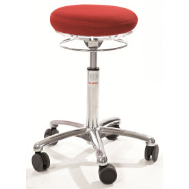 CL Pilates Air Seat, rød, stof, 52-71 cm