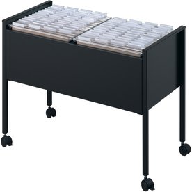 Hængemappetrolley Duo A4, Sort