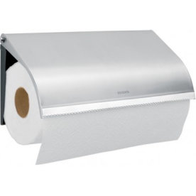 Brabantia Køkkenrulleholder, Vægmont., Mat stål