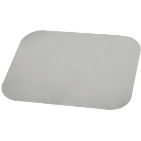 Låg til Alubakke stor, aluminium/karton