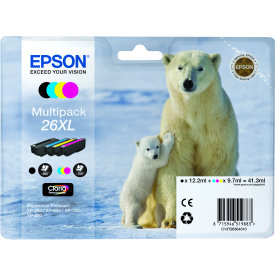 Epson T2636 XL sampak 4 farver
