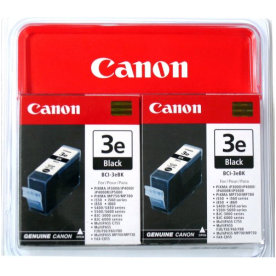 Canon BCI-3EBK blækpatron blister, sort, 2x420s.