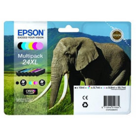 Epson C13T24384010 XL blækpatron, sampak