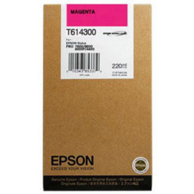 Epson C13T614300 blækpatron, rød, 220ml