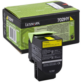 Lexmark 70C2HY0 lasertoner, gul, 3000s