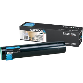 Lexmark C930H2CG lasertoner, blå, 24000s