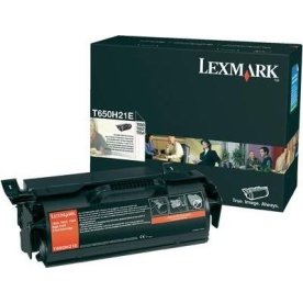Lexmark T650H31E lasertoner, sort, 25000s
