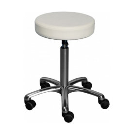 CL Beta stol, hvid, kunstlæder, 360/40 mm