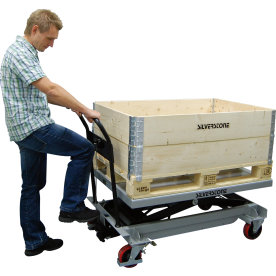 Silverstone mobilt løftebord, 500 kg, 370-1190 mm 