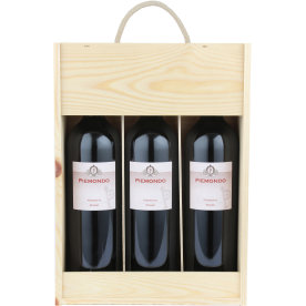 Piemondo Piemonte Rosso rødvin, 3 fl. i trækasse