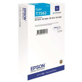 Epson C13T756240 large blækpatron, blå, 1500 s.
