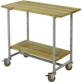Plus Urban Grillbord m/1 hylde, Natur