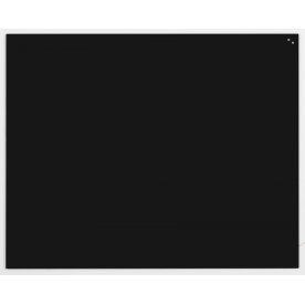 NAGA Glassboard magnetisk glastavle 120x150cm sort