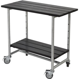 Plus Urban Grillbord m/1 hylde, Sort