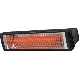 Rio terrassevarmer 1,5 kW, L:39 cm, Sort