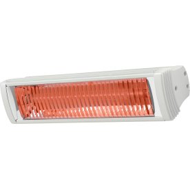 Rio terrassevarmer 1,5 kW, L:39 cm, Hvid