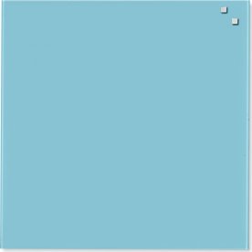NAGA Glassboard magnet. glastavle 45x45 cm, turkis