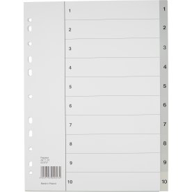 Budget Register | A4 | Plast | 1-10
