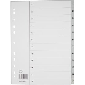 Budget Register | A4 | Plast | 1-12