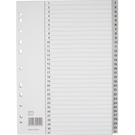 Budget Register | A4 | Plast | 1-31