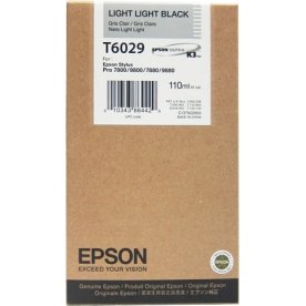 Epson C13T602900 blækpatron, meget lys sort, 110ml