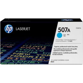 HP no 507A CE401A lasertoner, blå, 6000s