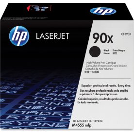 HP no 90X CE390X lasertoner, sort, 24000s