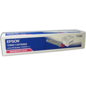 Epson C13S050243 lasertoner, rød, 8500s