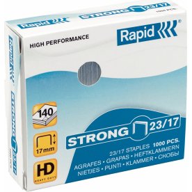 Rapid Strong 23/10 Hæfteklammer, 1000 stk.