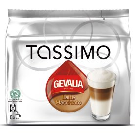 Tassimo Gevalia Latte Macchiato, 8 stk.
