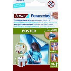 tesa Powerstrips Poster | 20 stk.
