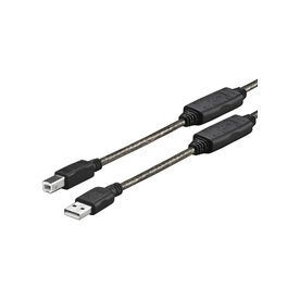 VivoLink USB 2.0 Kabel A-B M-M, 20m