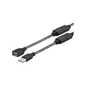 samtale kant Smigre VivoLink USB 2.0 forlænger kabel A-A, M-F, 10m | Lomax A/S