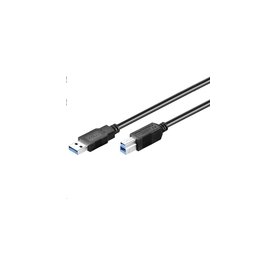 MicroConnect USB kabel 3.0 A-B, 1.8m, M-M