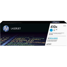 HP nr. 410X/CF411X lasertoner, cyan, 5000s.