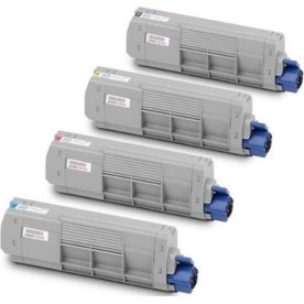 OKI 45396302 lasertoner, rød, 6000s