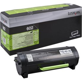 Lexmark 60F2000 lasertoner, sort, 2500s