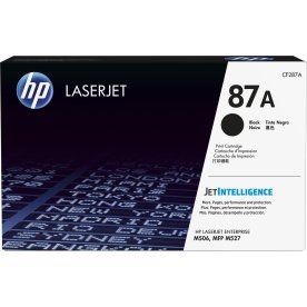 HP no 87A   CF287A lasertoner, sort, 9000s.